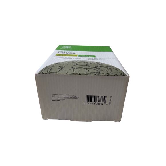 Gaiam Balance Ball Chair Green with Circles Cover 52cm Ball New - Picture 7 of 7